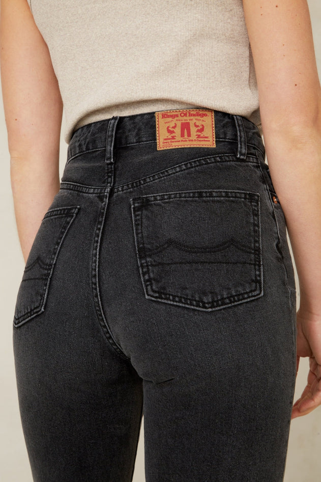 Liora Cropped Jeans Holo Grey Used