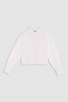 Quinn Button-up Shirt Optical White