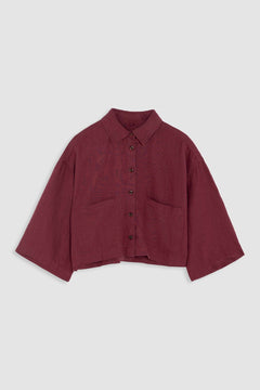 Wanda Shirt Dark Red