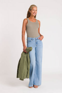 Kerry Tank Top Light Brown