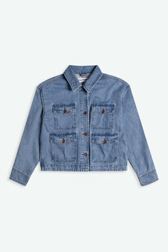 Meisho Jacket Jim Mid Marble Blue