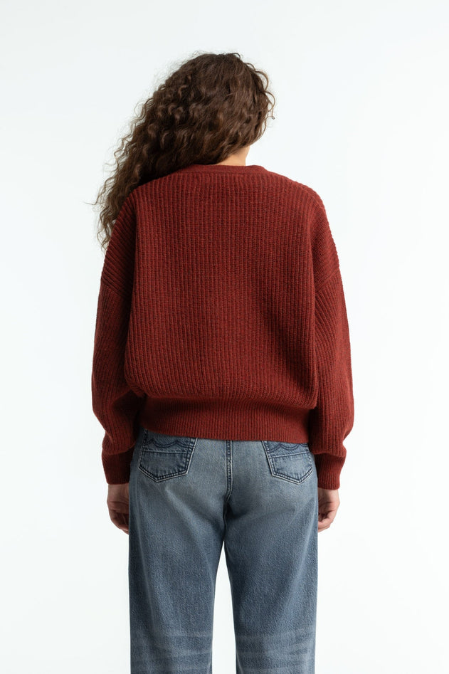 Decima Knit Madder Brown