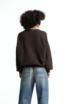 Decima Knit Chocolate Brown