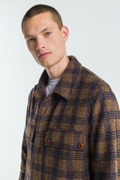 Men's Donovan Jacket Desert Palm Brown Check