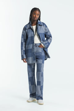 Noah Jeans Jacquard Denim