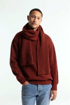 Khari Scarf Madder Brown