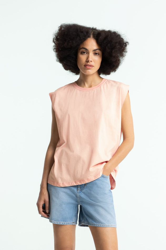 Aricia Top Peachy Keen Washed