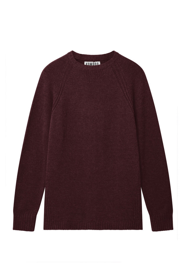CHRISTOFF Merino Wool Jumper - Walnut