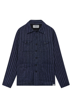 Piet Handwoven Jacket Blue