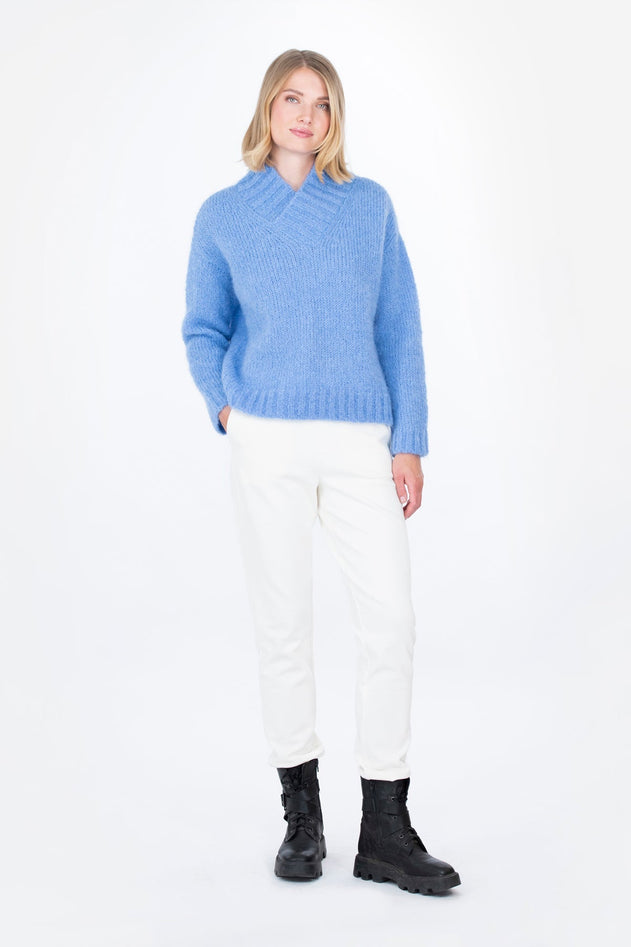 Kaamos Knit Sweater Blue