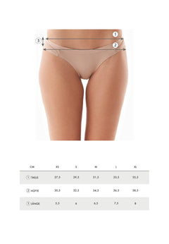 Kamilla Underpants 3-Pack Beige