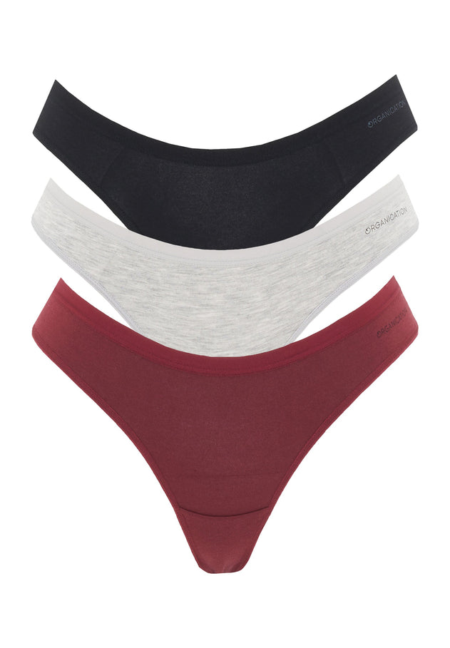 Kavinn Tanga Underpants 3-Pack Mixed