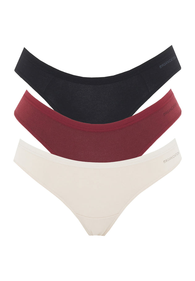 Kavinn Tanga Underpants 3-Pack Mixed