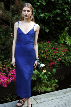 Iman Dress Blue