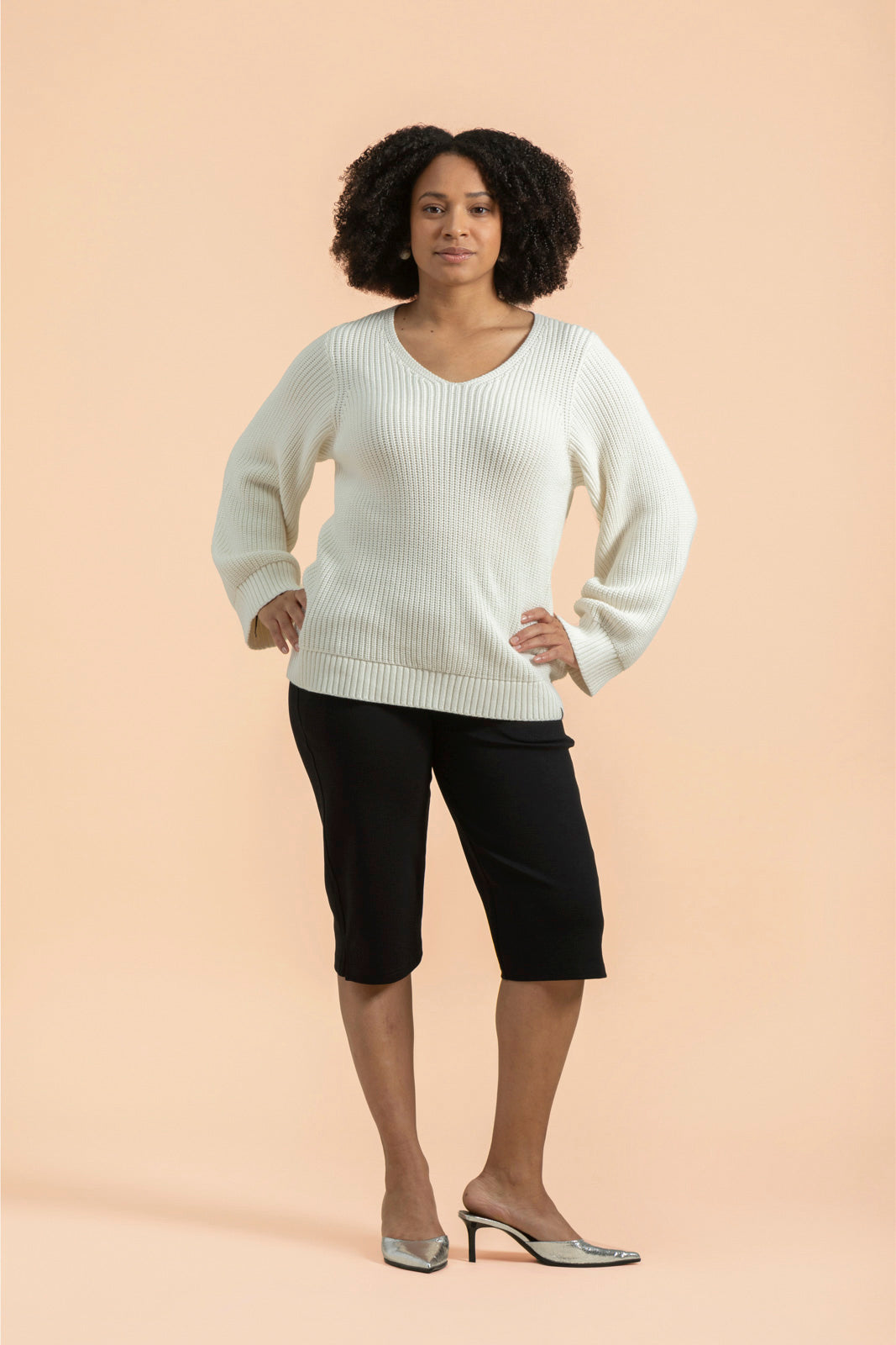 Comfy Capri Pants Black