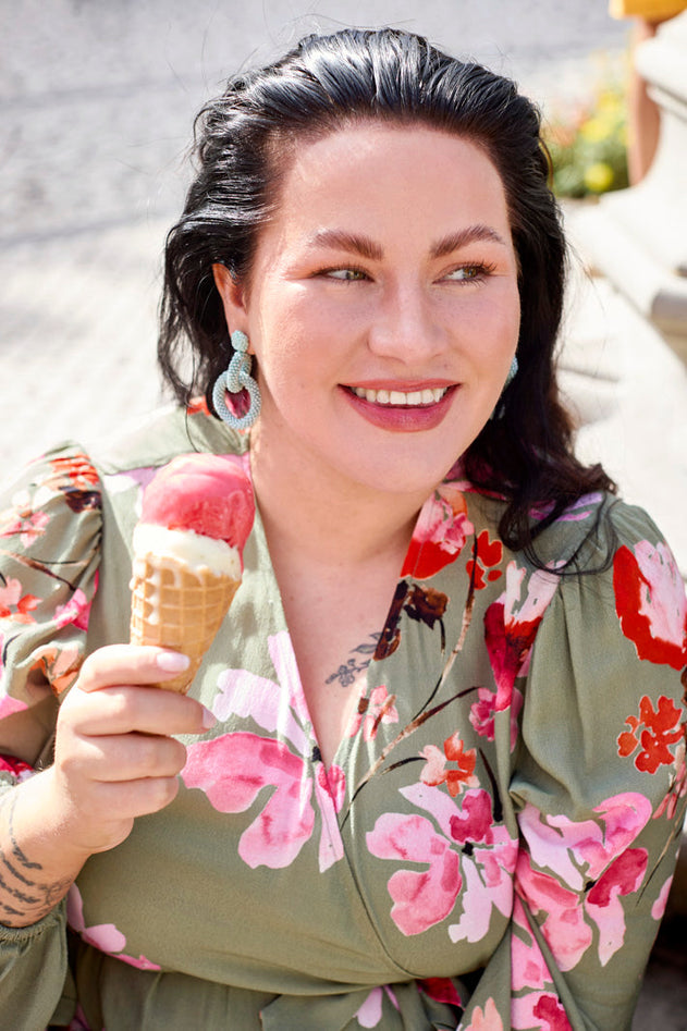 Wrap Dress Cherry Blossom