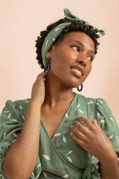 Square Scarf Sage Wind
