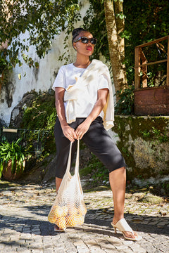 Comfy Capri Pants Black