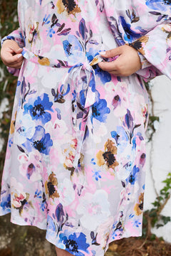 Puff Dress Lilac Anemone