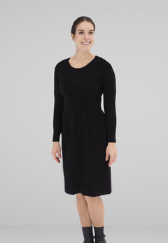 Selja Merino Dress Black