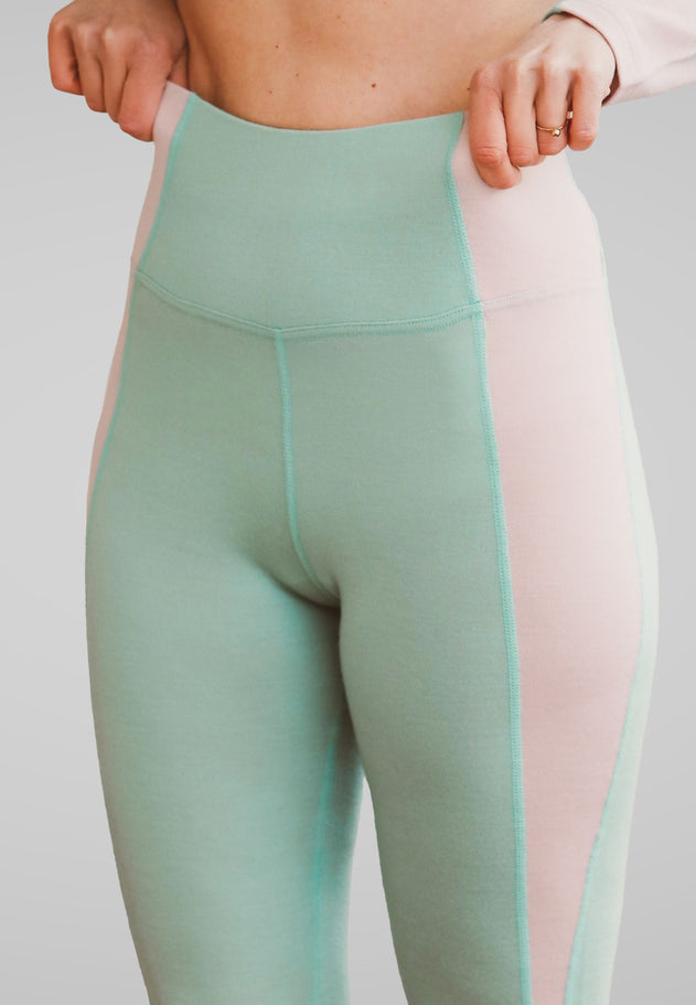 Usva Merino Leggings Moss