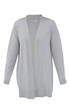 Selja Long Merino Wool Jacket Grey