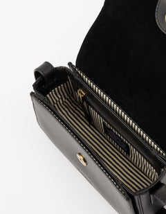 Kendalini Classic Leather Bag Black