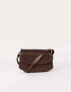 Kendalini Bag Classic Leather Chocolate Brown
