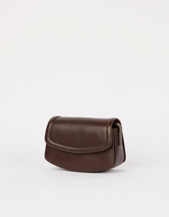 Kendalini Bag Classic Leather Chocolate Brown