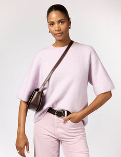 Kendalini Bag Classic Leather Chocolate Brown