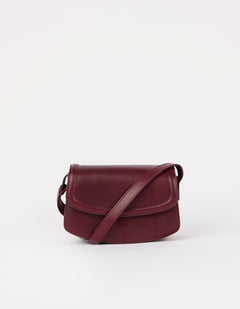 Kendalini Bag Classic Leather Dark Cherry