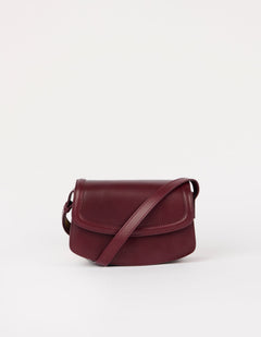 Kendalini Bag Classic Leather Dark Cherry