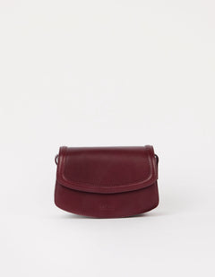 Kendalini Bag Classic Leather Dark Cherry