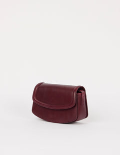 Kendalini Bag Classic Leather Dark Cherry