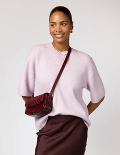 Kendalini Bag Classic Leather Dark Cherry