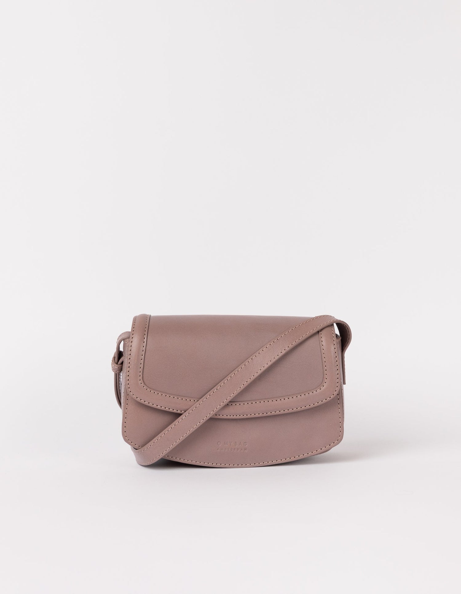 Kendalini Classic Leather Bag Pale Mauve