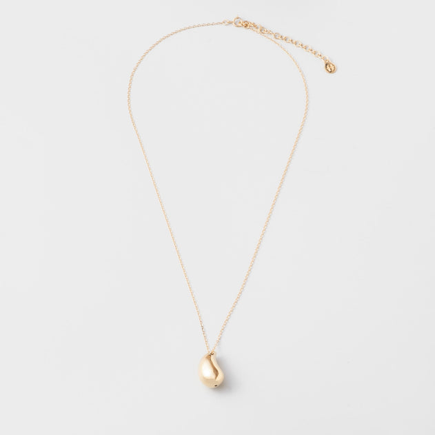 Big Drop Necklace Gold