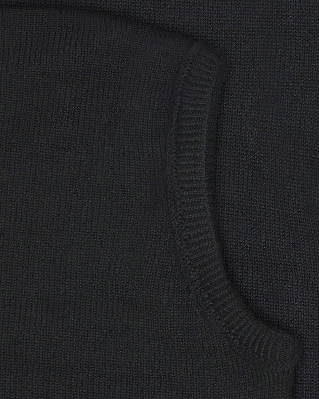 Balaclava Merino Wool True Black