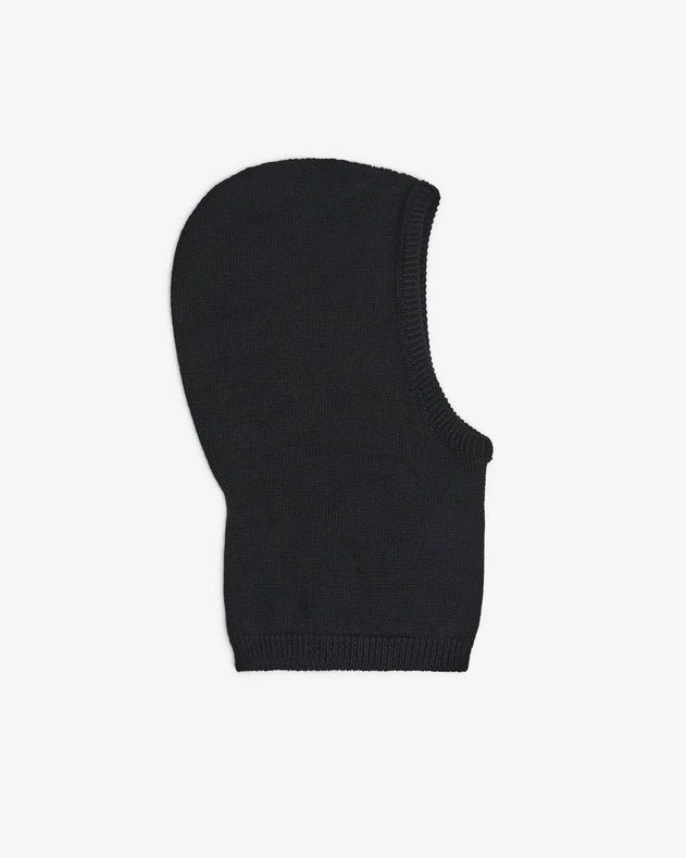 Balaclava Merino Wool True Black