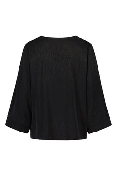 Korppoo Blouse Island Raven Black