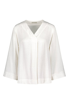 Korppoo Blouse Island White