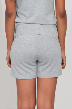 Women's Shorts Light Melange Grey