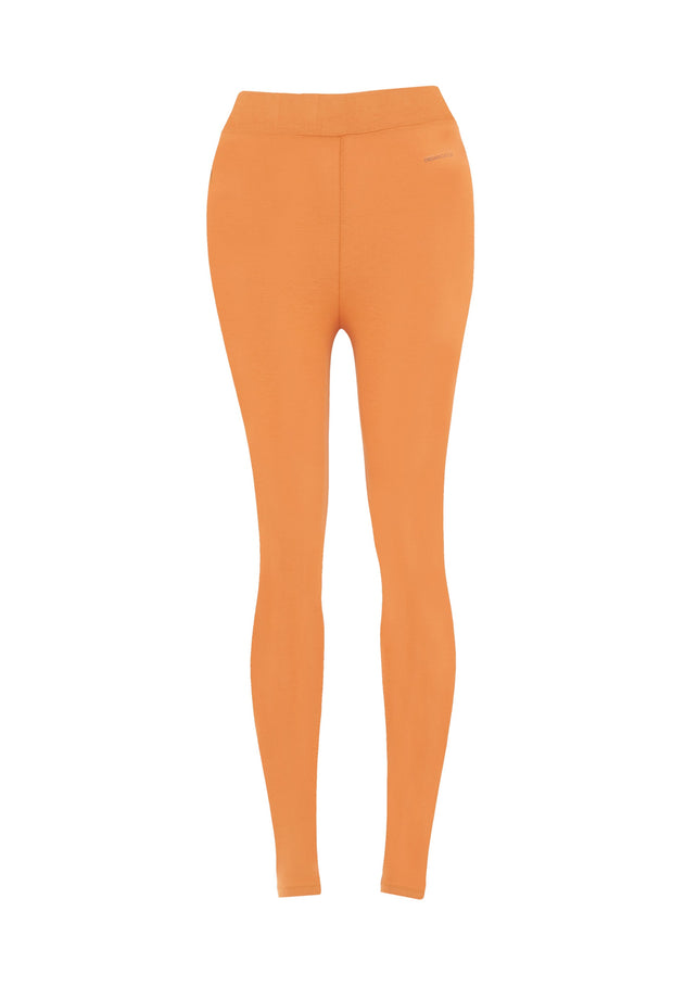 Leila Organic Cotton Leggings Apricot Tan