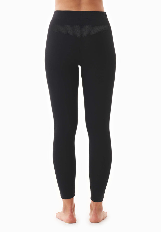 Leila Organic Cotton Leggings Black