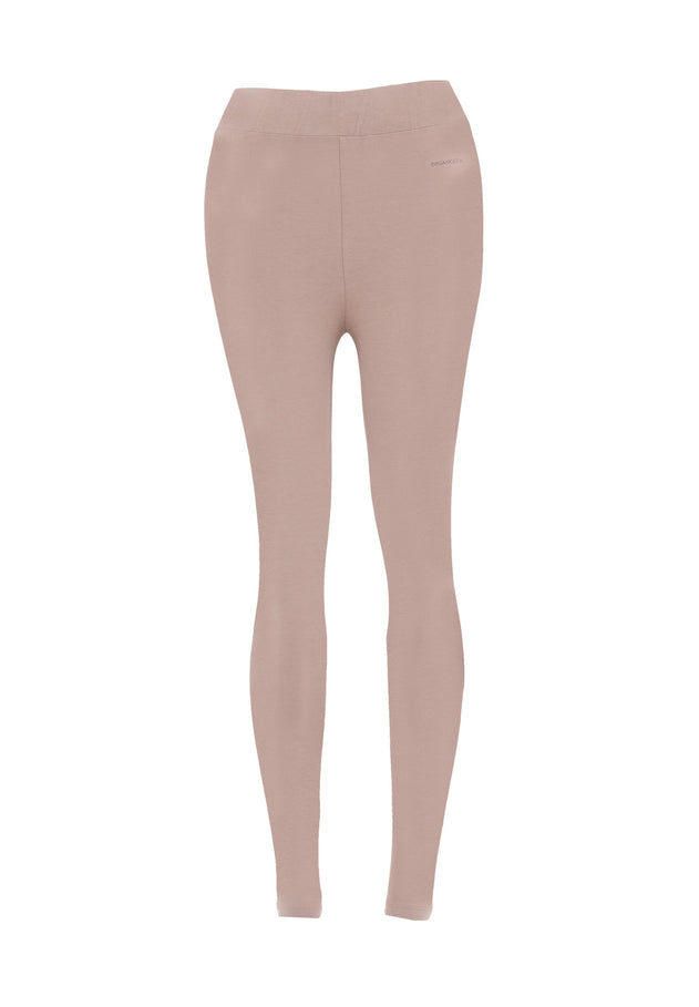 Leila Organic Cotton Leggings Mocha