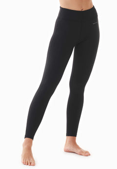 Lenna High Waist Organic Cotton Leggings Black