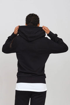 Women's Hoodie With A Zipper Black