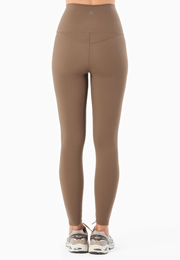 LIBBY High Waist Leggings Brown