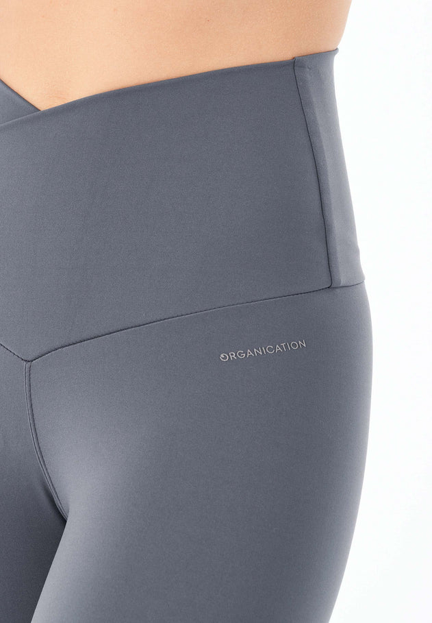 LIBBY High Waist Leggings Soft Indigo Grey