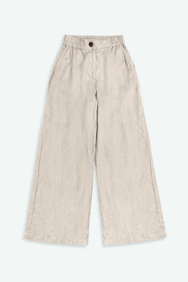 Lilian Linen Pants Beige